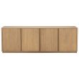 Kalla Sideboard, Natural Online Hot Sale