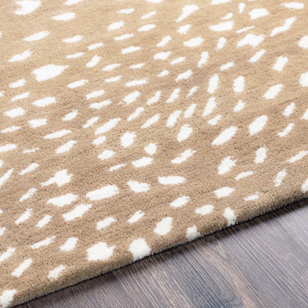 Surya Rug Athena ATH-5162, Light Brown Tan Cream Cheap