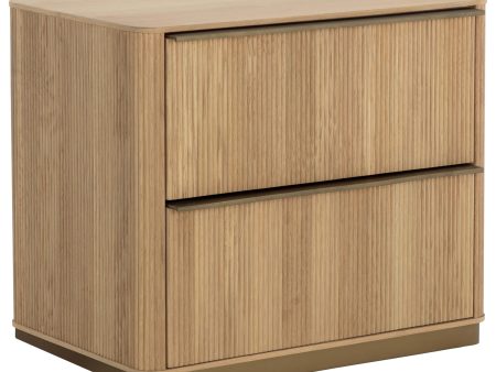 Kalla Nightstand, Natural Cheap