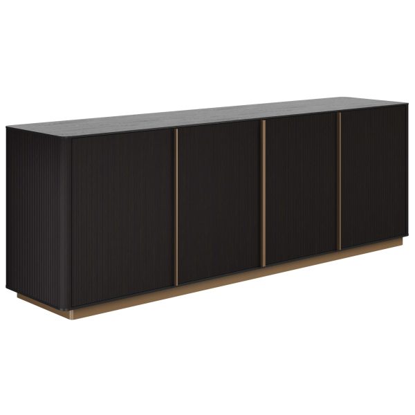 Kalla Sideboard, Charcoal Fashion