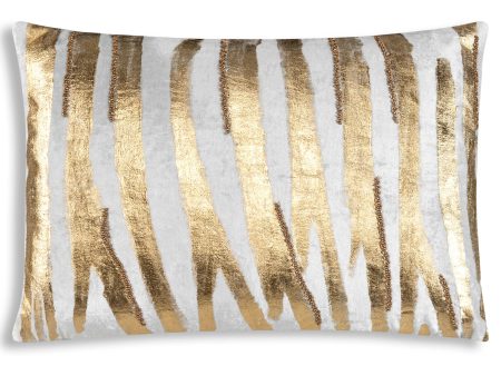 Adele Lumbar Pillow, Gold For Discount