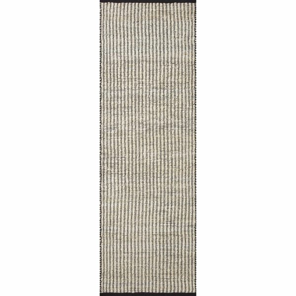 Angela Rose x Loloi Rug Colton CON-02, Ivory Black For Sale