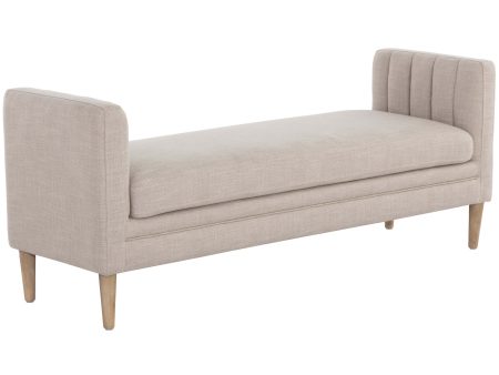 Yosi Bench, Effie Flax Natural on Sale