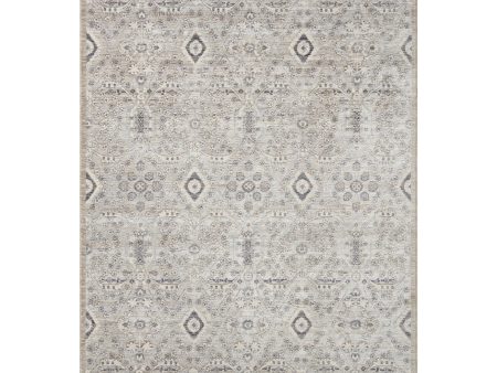 Amber Lewis x Loloi Rug Zuma ZUM-07, Silver Sky Cheap