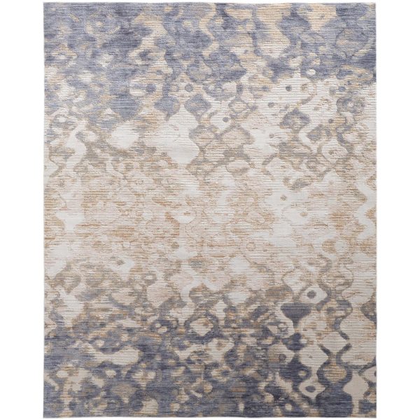 Feizy Rug Laina 39G7F, Blue Beige Hot on Sale