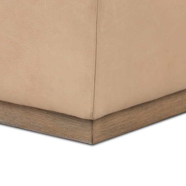 Maximo Leather Bench, Palermo Nude Online