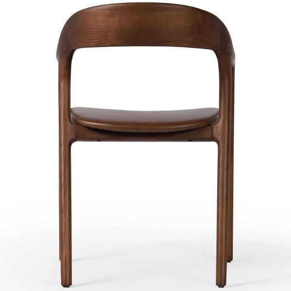 Amare Leather Arm Chair, Sonoma Coco For Cheap