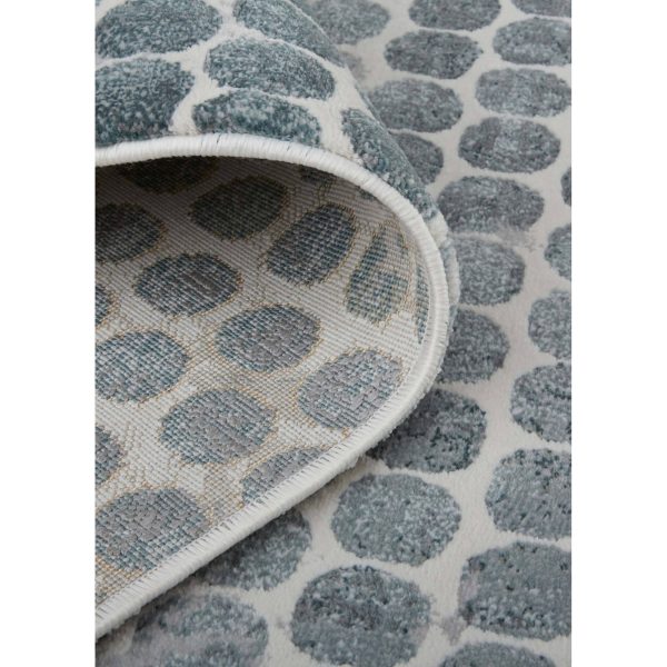 Feizy Rug Atwell 3171F, Blue Silver Online Hot Sale