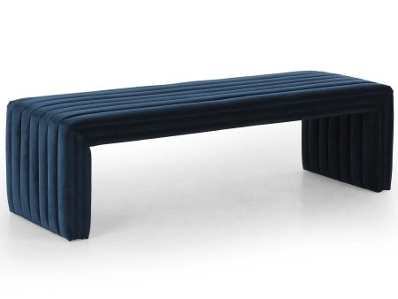 Augustine Bench, Sapphire Navy Online Sale