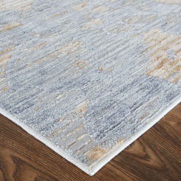 Feizy Rug Laina 39G7F, Blue Beige Hot on Sale