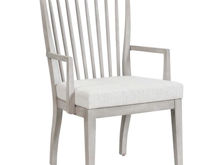 Bowen Arm Chair, Dove Wing Weathered Gray Online Sale