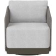 Allariz Outdoor Swivel Chair, Gracebay Light Grey Cheap