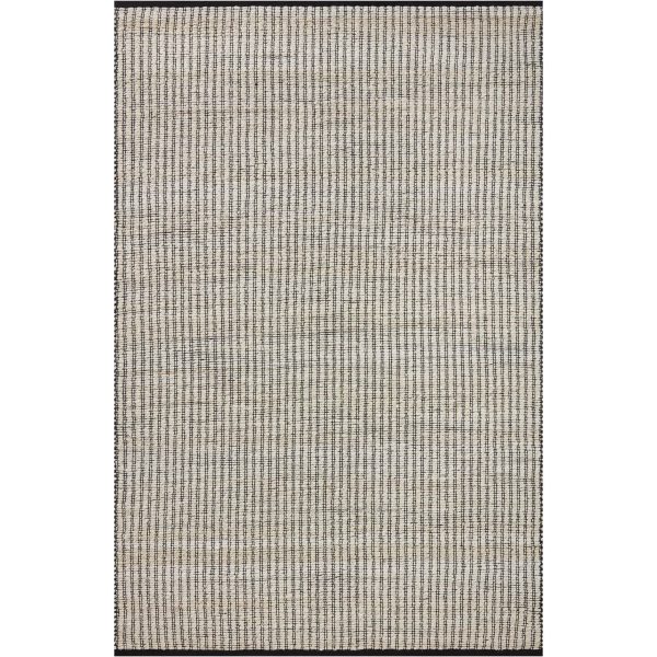 Angela Rose x Loloi Rug Colton CON-02, Ivory Black For Sale