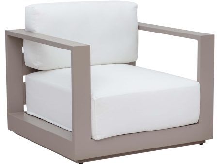 Tavira Outdoor Chair, Stinson White For Sale