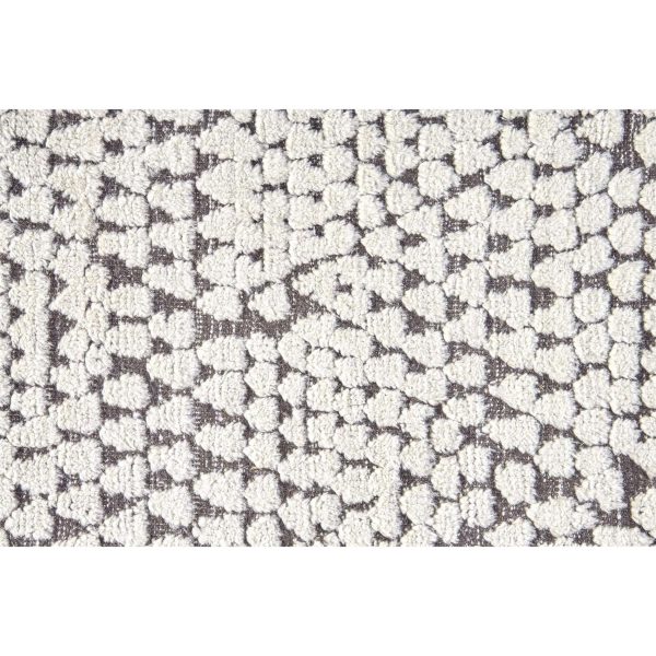 Feizy Rug Norah 6305F, Ivory Charcoal Online now