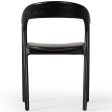 Amare Leather Arm Chair, Sonoma Black on Sale