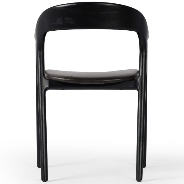 Amare Leather Arm Chair, Sonoma Black on Sale