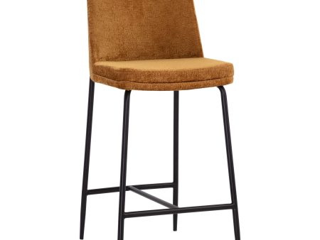 Zeke Counter Stool, Bergen Marmalade Black Online Sale