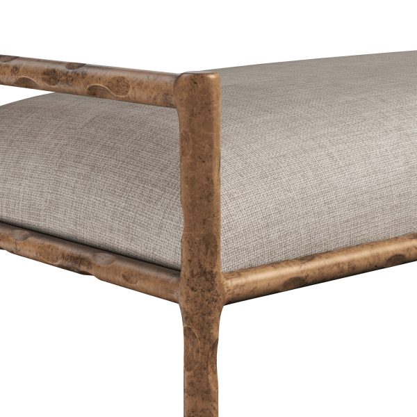 Esai Bench, Zenith Taupe Grey on Sale