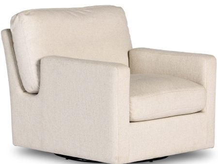 Andrus Swivel Chair, Antwerp Natural Discount