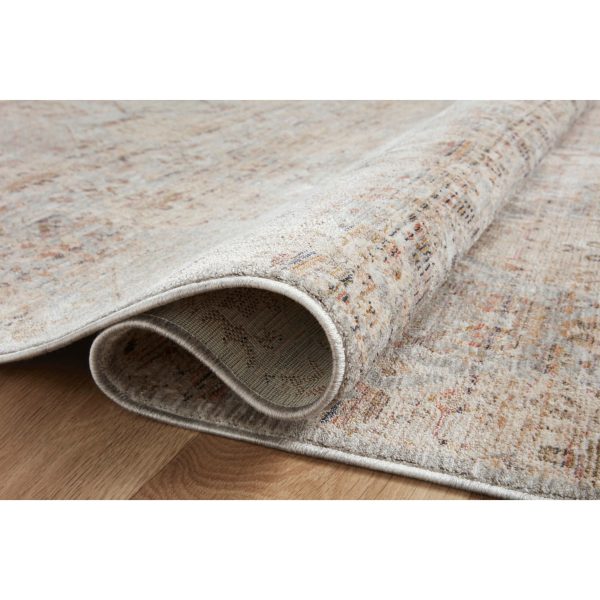 Amber Lewis x Loloi Rug Zuma ZUM-05, Silver Multi Online Hot Sale