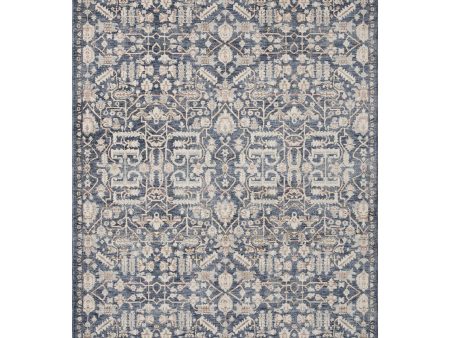 Amber Lewis x Loloi Rug Zuma ZUM-02, Blue Ivory Fashion