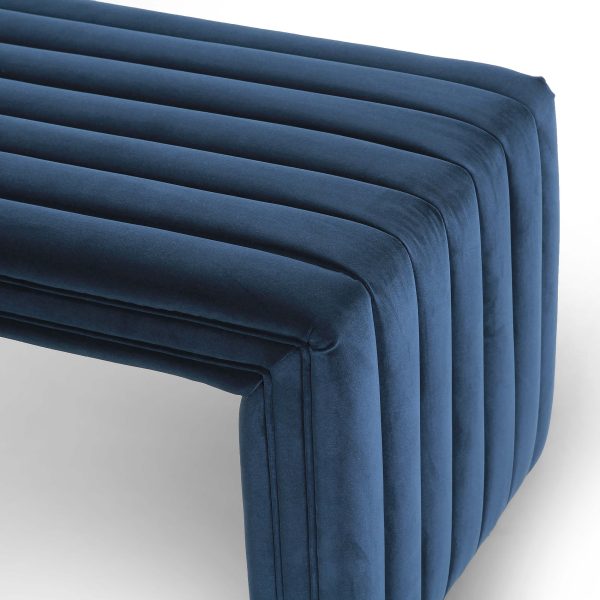 Augustine Bench, Sapphire Navy Online Sale