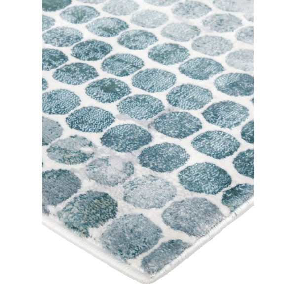 Feizy Rug Atwell 3171F, Blue Silver Online Hot Sale