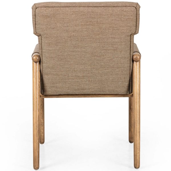 Almada Arm Chair, Alcala Fawn For Discount