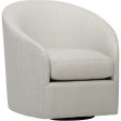 Arlo Swivel Chair, Warwick Oyster For Sale