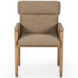 Almada Arm Chair, Alcala Fawn For Discount