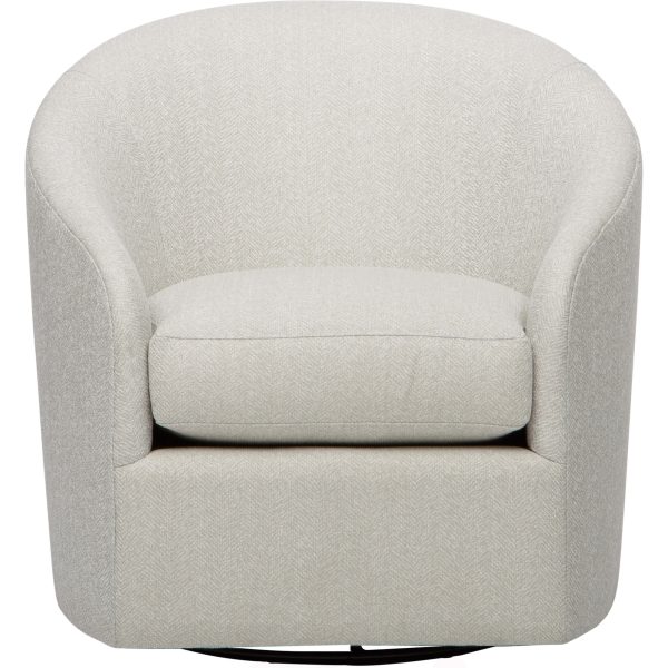 Arlo Swivel Chair, Warwick Oyster For Sale