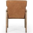 Almada Leather Arm Chair, Valencia Camel Online Hot Sale