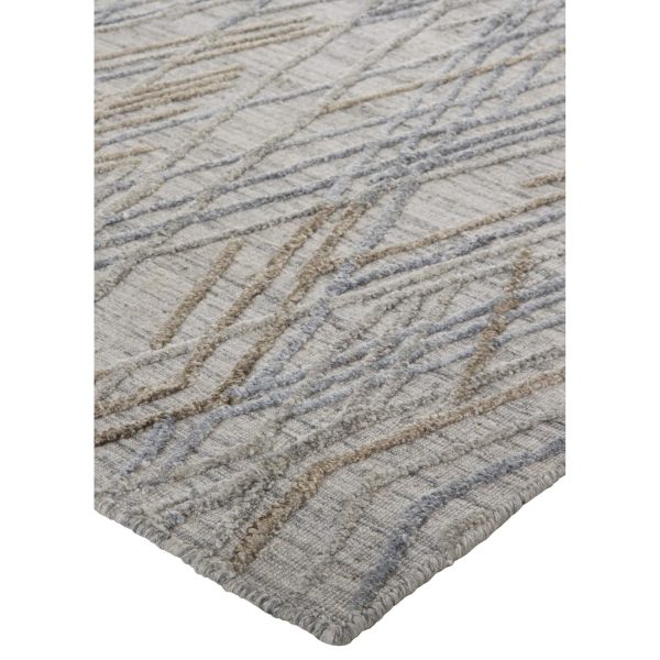 Feizy Rug Elias 6589F, Silver Online