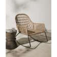 Bandera Outdoor Rocking Chair, Vintage White Supply