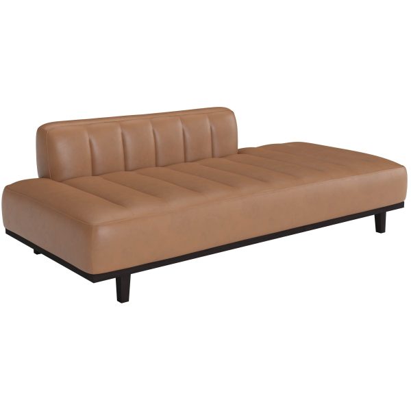 Ilyana Leather Daybed, Aline Butternut Fashion