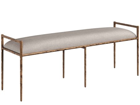 Esai Bench, Zenith Taupe Grey on Sale