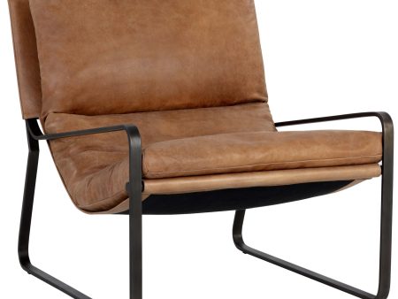 Zancor Leather Chair, Tan Online