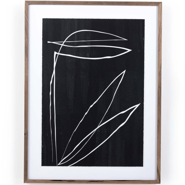 Abstract Botanic Line Drawing by Roseanne Kenny Cheap