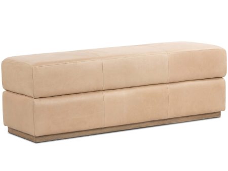 Maximo Leather Bench, Palermo Nude Online