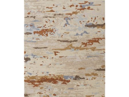 Feizy Rug Everley 8644F, Ivory Multi Cheap