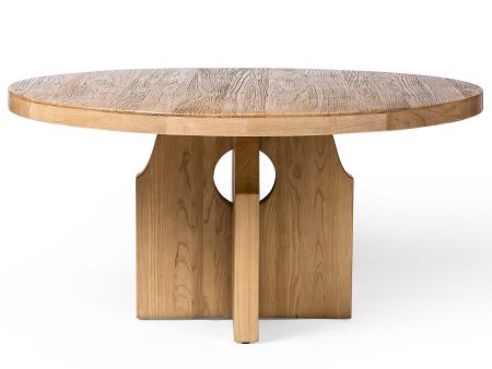 Allandale Round Dining Table, Natural Discount