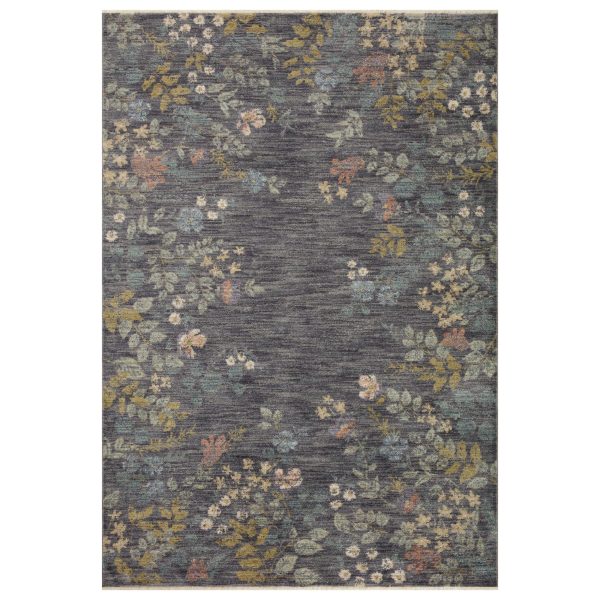 Rifle Paper Co. x Loloi Rug Provence PRO-01, Abbey Slate Online now