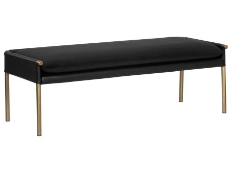 Bellevue Bench, Bravo Black on Sale