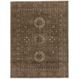 Cortona Hand Knotted Rug, Olive Online Sale