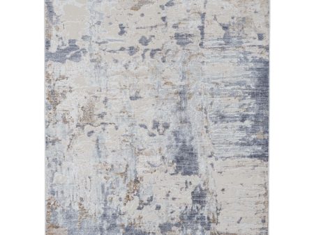 Feizy Rug Laina 39GHF, Blue Ivory Online now