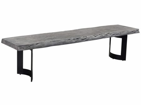 Bent Bench, Light Grey Supply