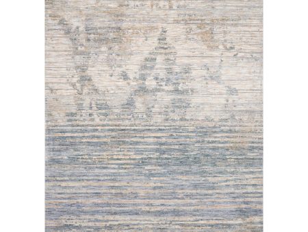 Loloi Rug Pandora PAN-06, Ivory Blue For Sale