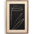 Abstract Botanic Line Drawing by Roseanne Kenny, Taupe For Discount