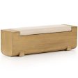 Ward Accent Bench, Natural Nettlewood Hot on Sale